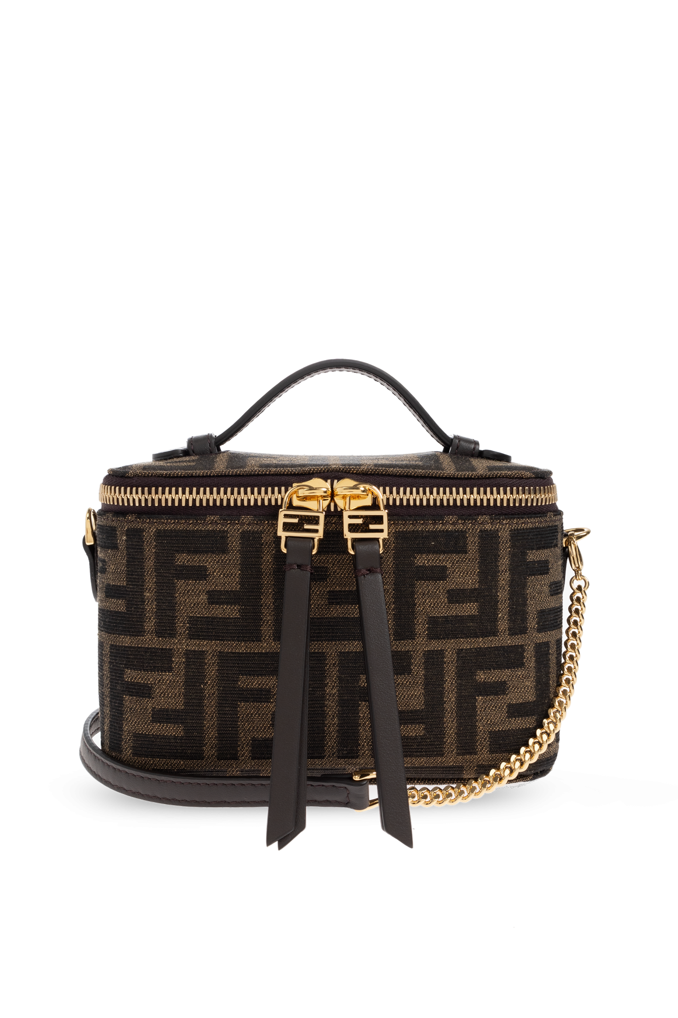 バッグ Fendi Vanity Bag Fendi Belted vanity bag 